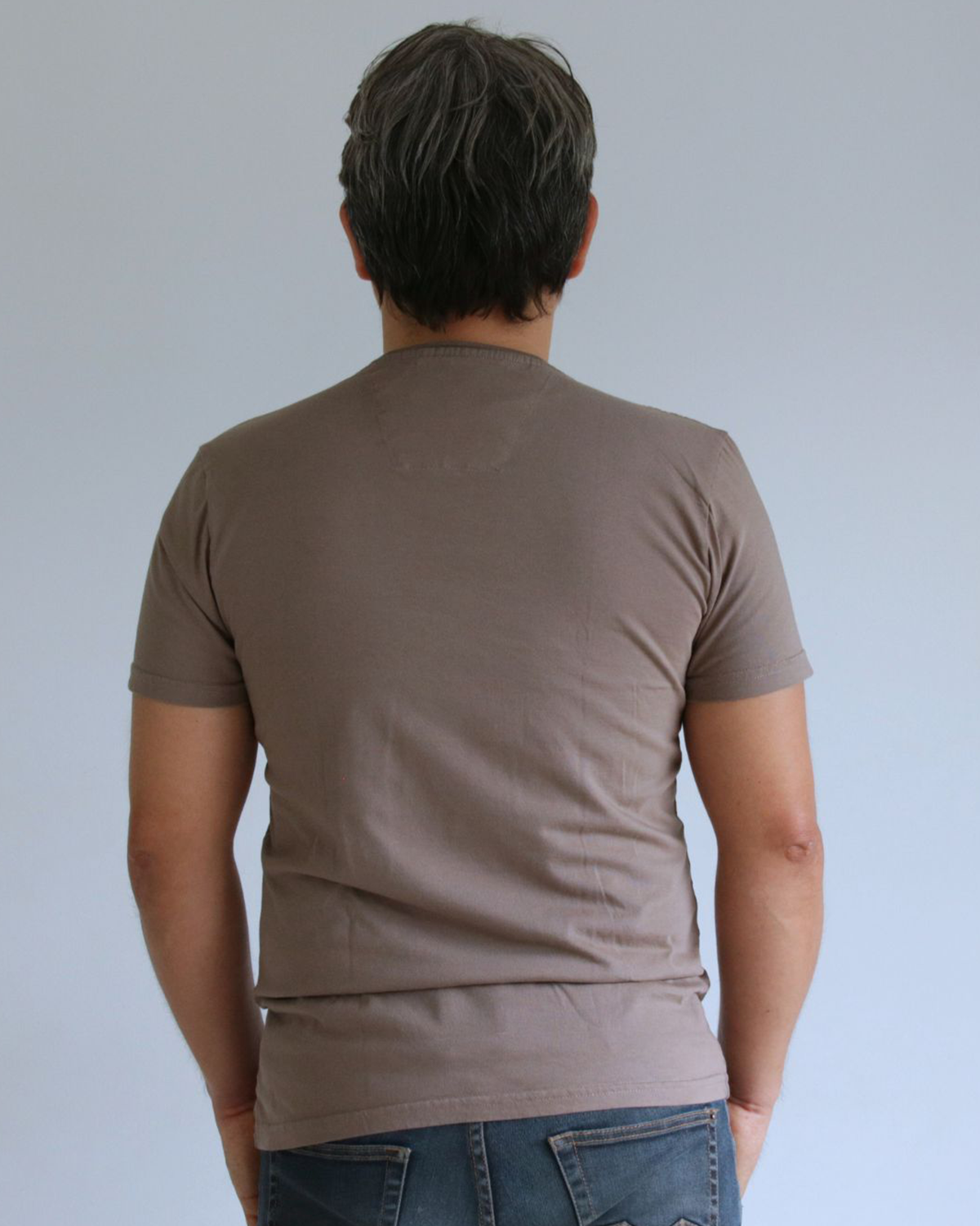 Camiseta Hombre Café